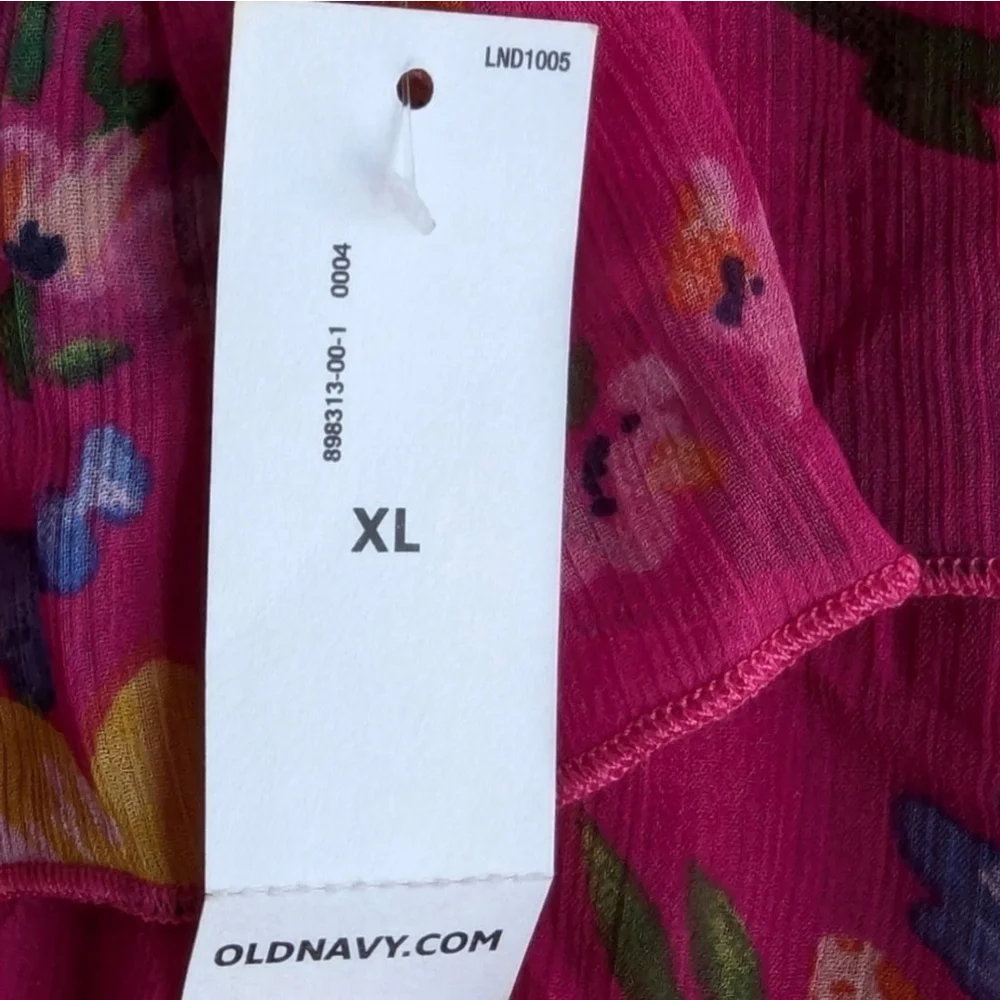 Old Navy Pink Maxi Dress XL NWT